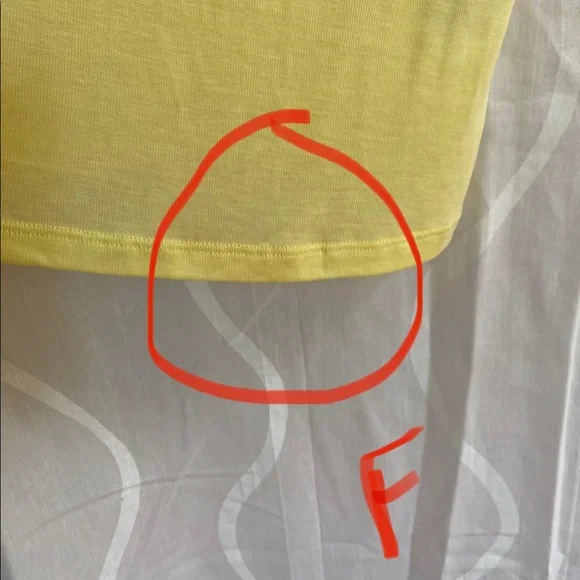 & Other Stories Yellow Tank Size 6 - Picture 6 of 8